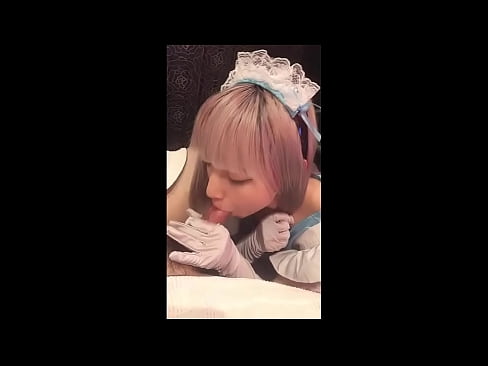 ❤️ Японы шүтээн [маюка], Францын үйлчлэгчийн хувцас, 1-р хэсэг, лосьоноор дарж, хөхрөх Чанартай секс манайд ❤
